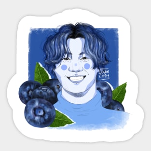 Blueberry Jungkook Sticker